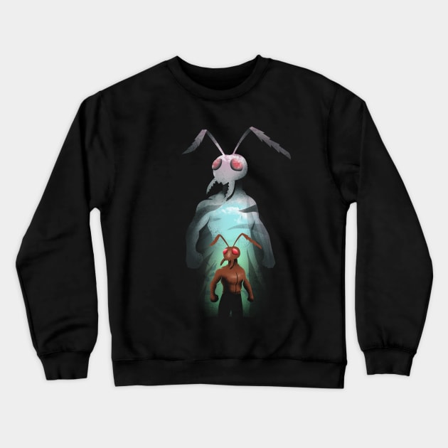 THE REAL ANT MAN Crewneck Sweatshirt by Vincent Trinidad Art